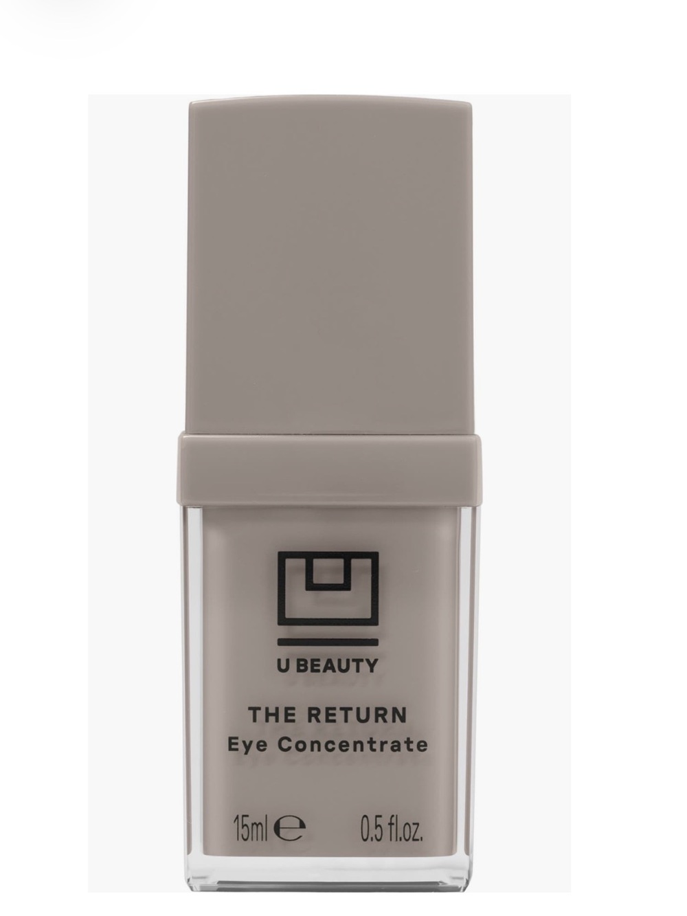 U BEAUTY The Return Eye Concentrate Eye Cream Smoothing Contouring NIB